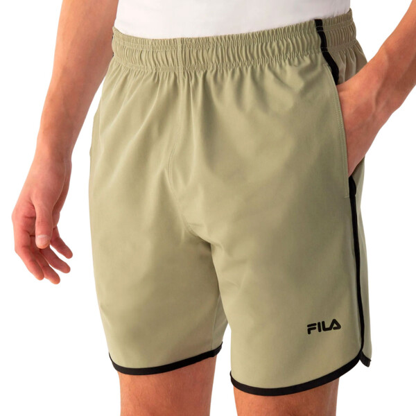 FILA Curve 7" Short training para hombre - Verde/Negro Verde-Negro