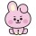 Guante exfoliante BT21 baby Cooky