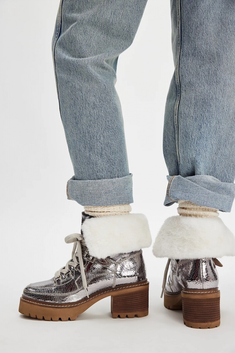 BOTA COZY JASPER HIKER ANKLE Plata