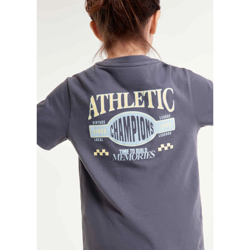 CAMISETA MM MASC AZUL