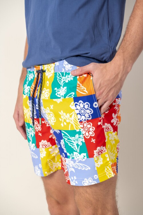 Short de baño Patch