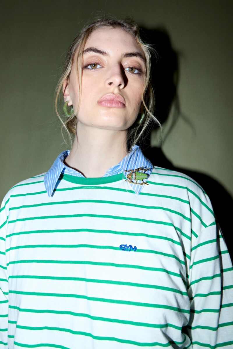 Remera balance verde