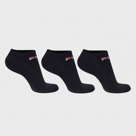 MEDIAS TRIPACK UNISEX CAÑO CORTO 34-38 FILA NEGRO MEDIAS TRIPACK UNISEX CAÑO CORTO 34-38 FILA NEGRO