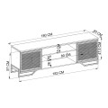 RACK (P1027) INDUSTRIAL C/PUERTA MIEL Rack (p1027) Industrial C/puerta Miel