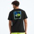 Remera de manga corta regular Stay Exploring Tnf Black