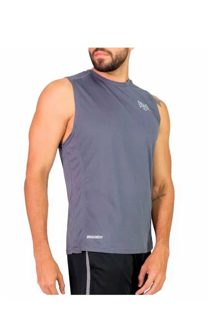 MUSCULOSA EVERLAST BORDER Gris-oscuro