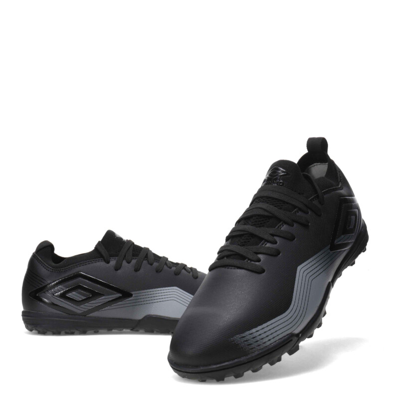 Championes de Fútbol Hombre Umbro Vibe TF Negro - Gris