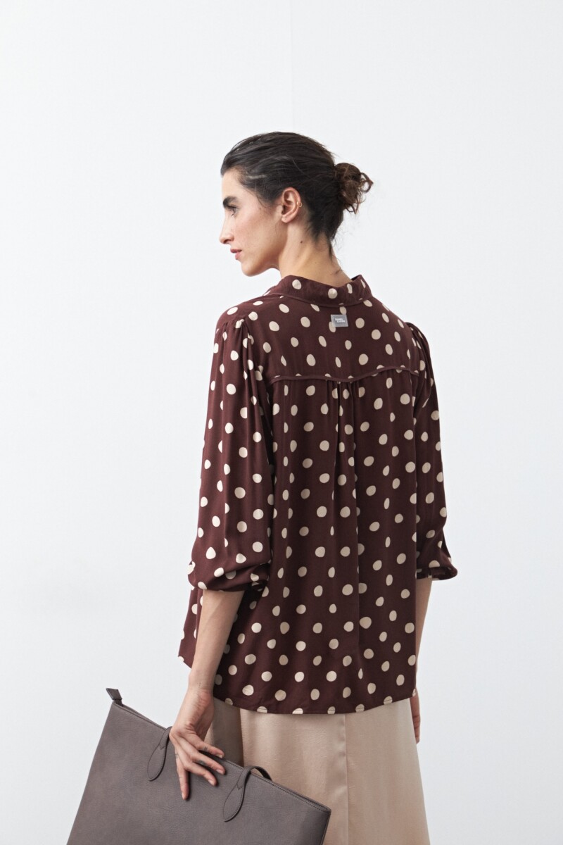 CAMISA RIZE Chocolate