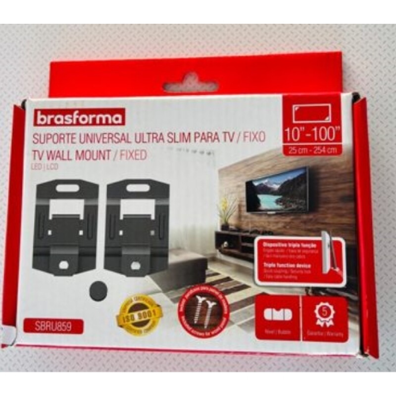 Soporte Led Fijo Brasforma De 10" A 100" Soporte Led Fijo Brasforma De 10" A 100"