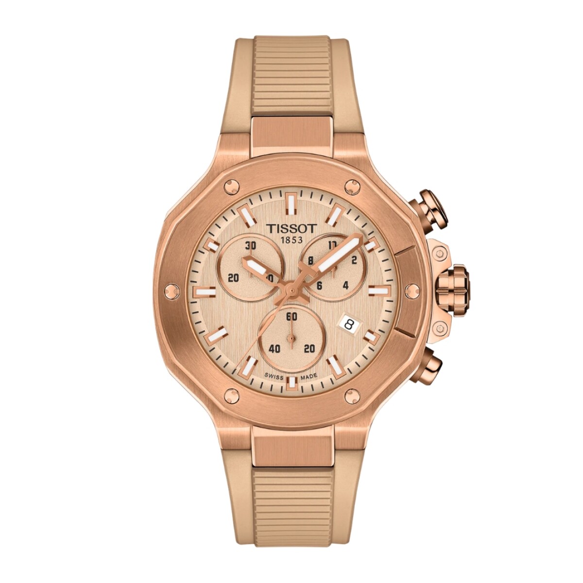 Reloj Tissot T-Race Chronograph T1418173750100 - Rosé 