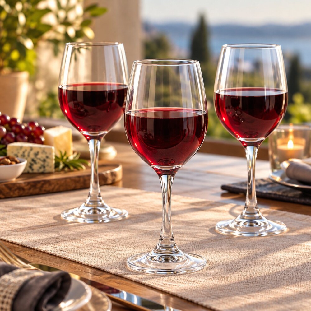 Set copas Rioja 320 ml x3 CRISTAR Set copas Rioja 320 ml x3 CRISTAR