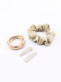 COLEROS Y SAPITOS PACK X 8 BEIGE