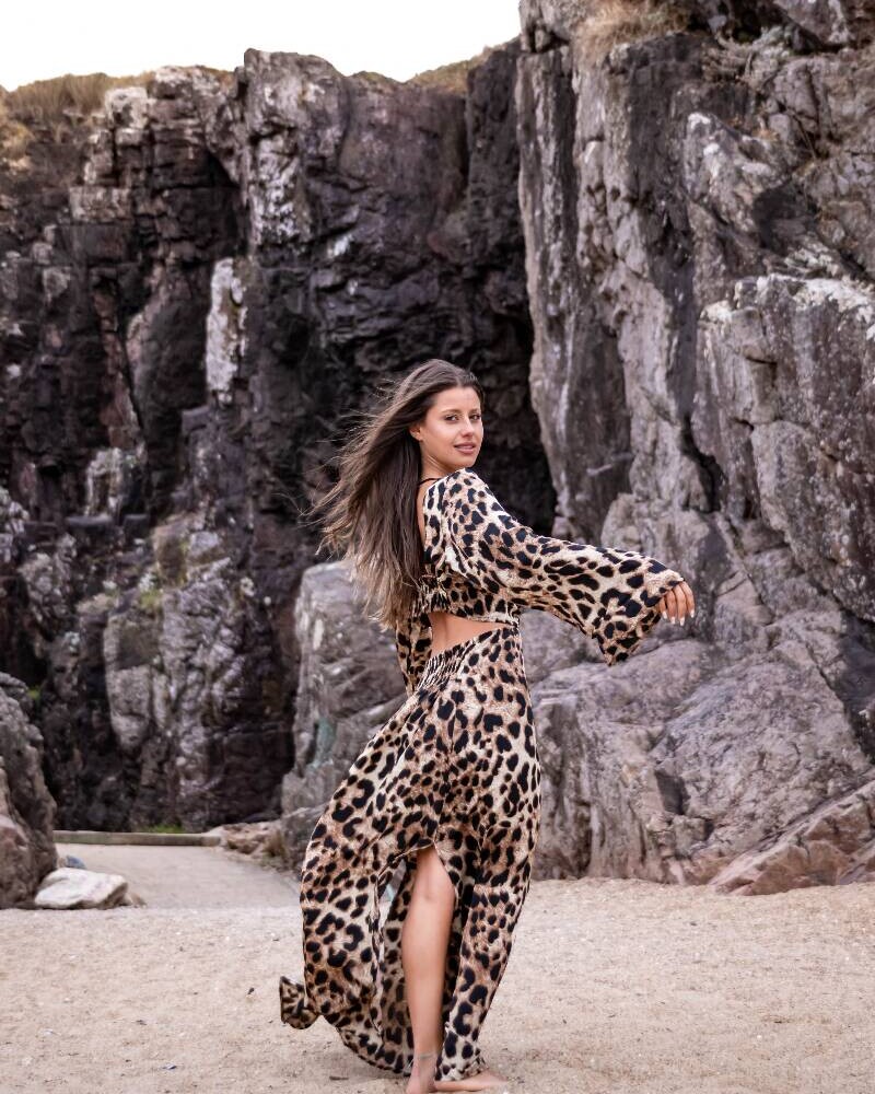 ALBA DRESS ANIMAL PRINT