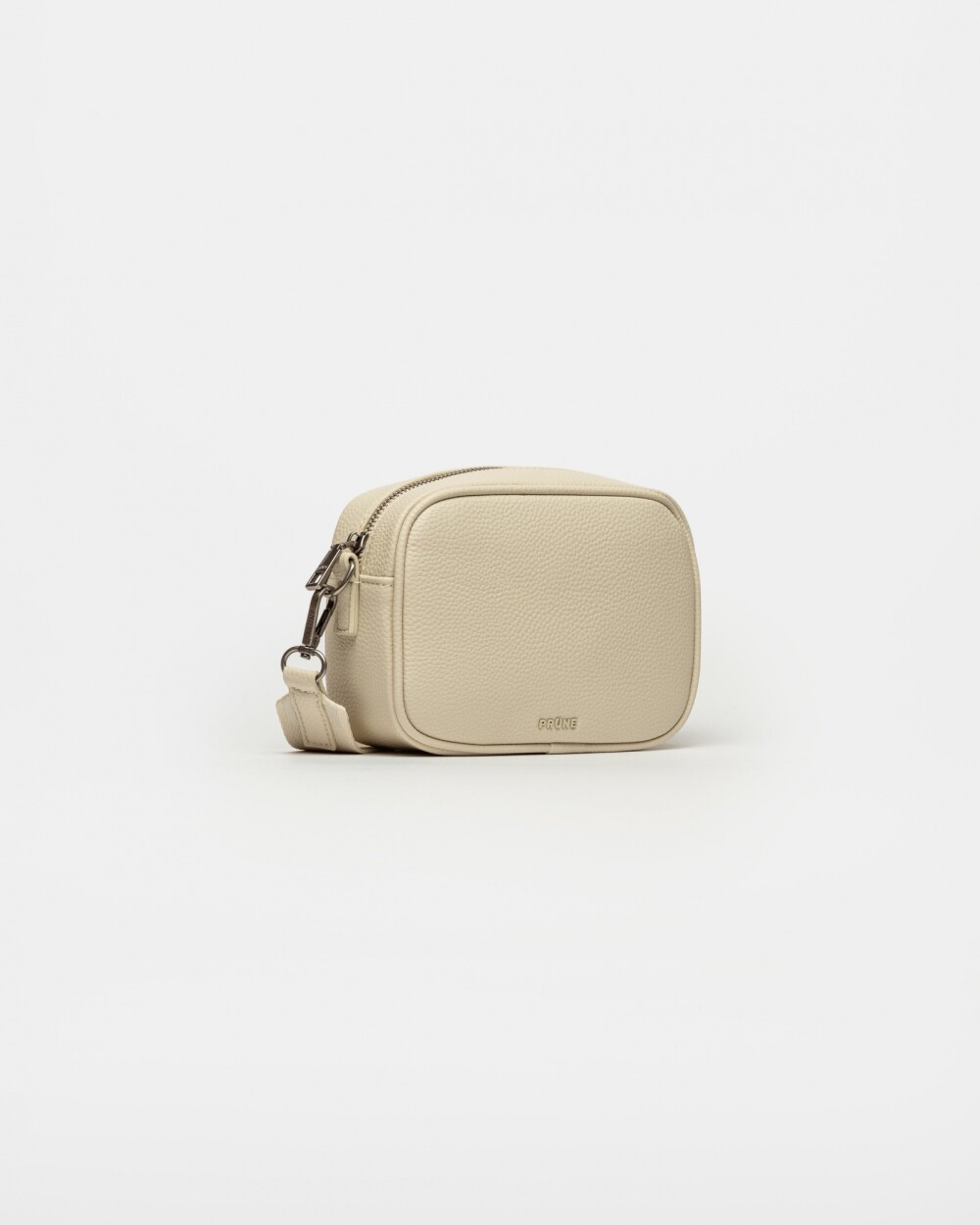 Mini Bag Adisa En Efecto Cuero Graneado Natural