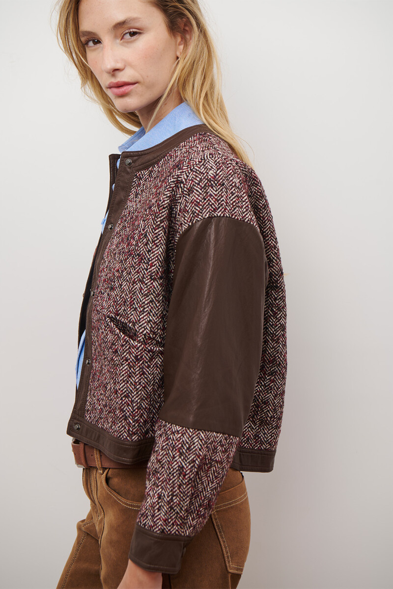 CHAQUETA MIST BURDEOS