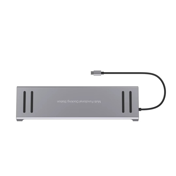 Estación Dock Hub 9199a De Acoplamiento Tipo C 14 En 1 ESTSACION DOCK HUB 9199A USB C 14 EN 1