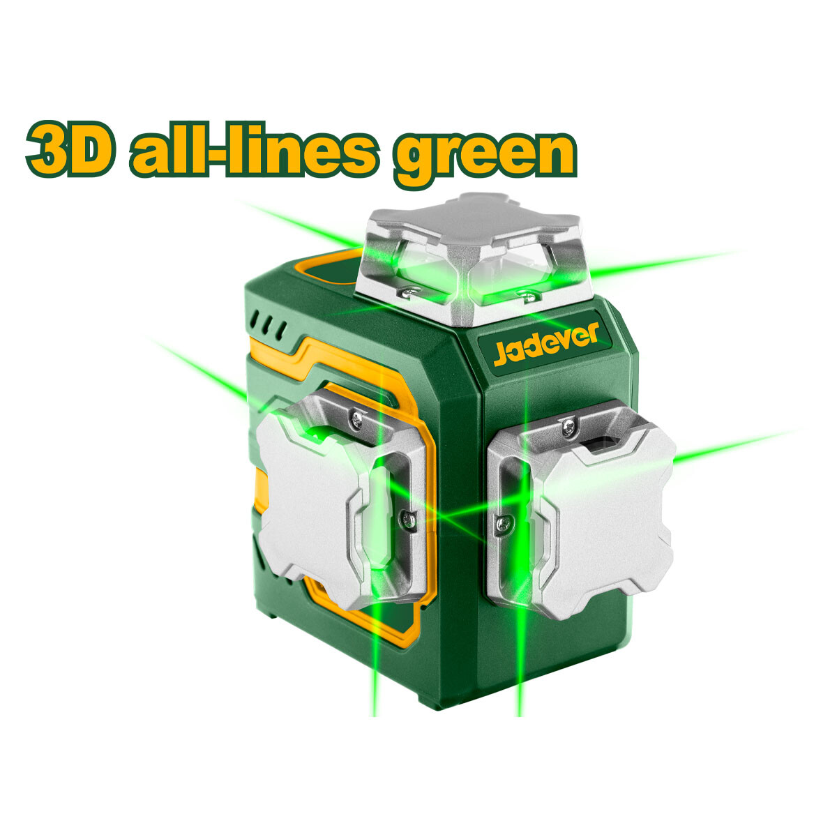 Nivel Laser Autonivelante 30m Verde 360° Jadever 