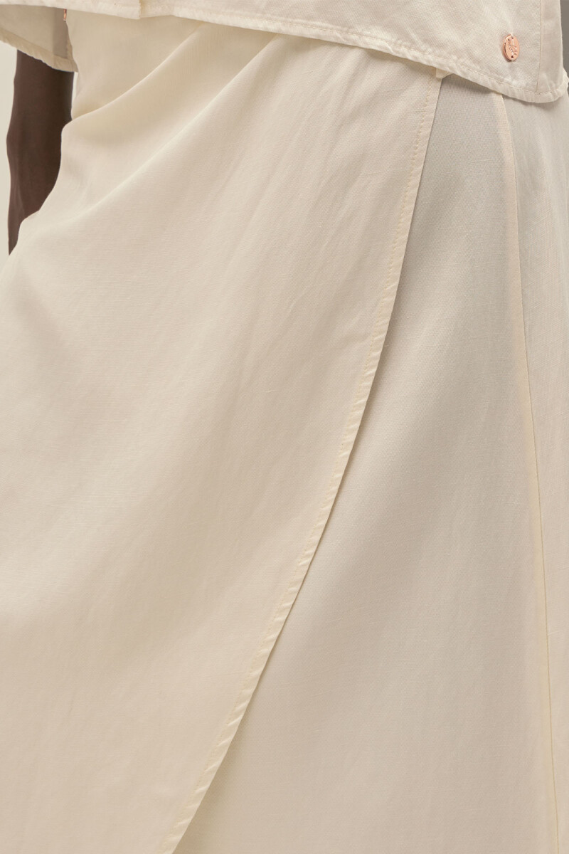 LONG SKIRT Cream