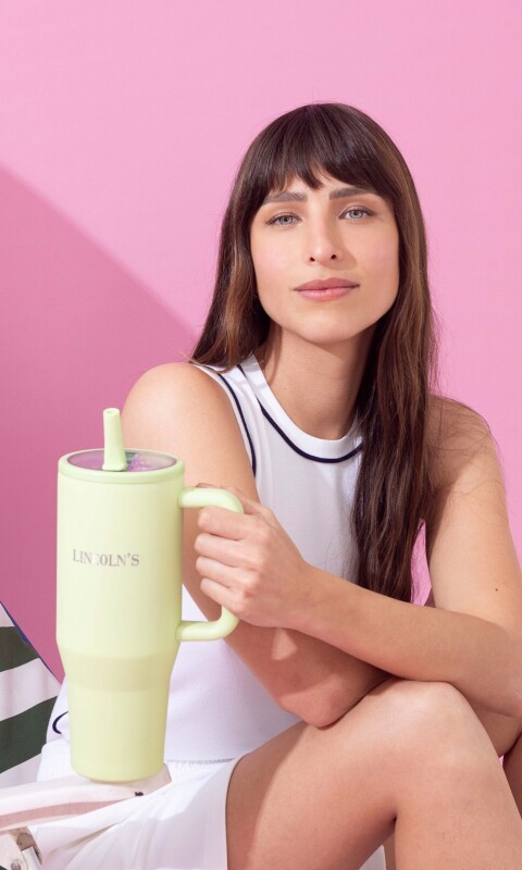 VASO TERMICO DRINKS MANZANA VERDE