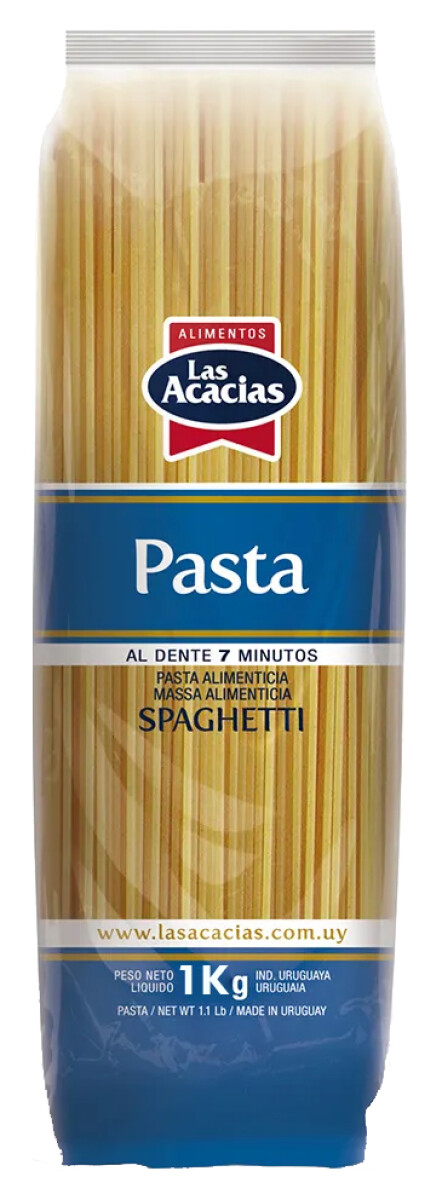 FIDEOS NATURAL 1K SPAGHETTI LAS ACACIAS 