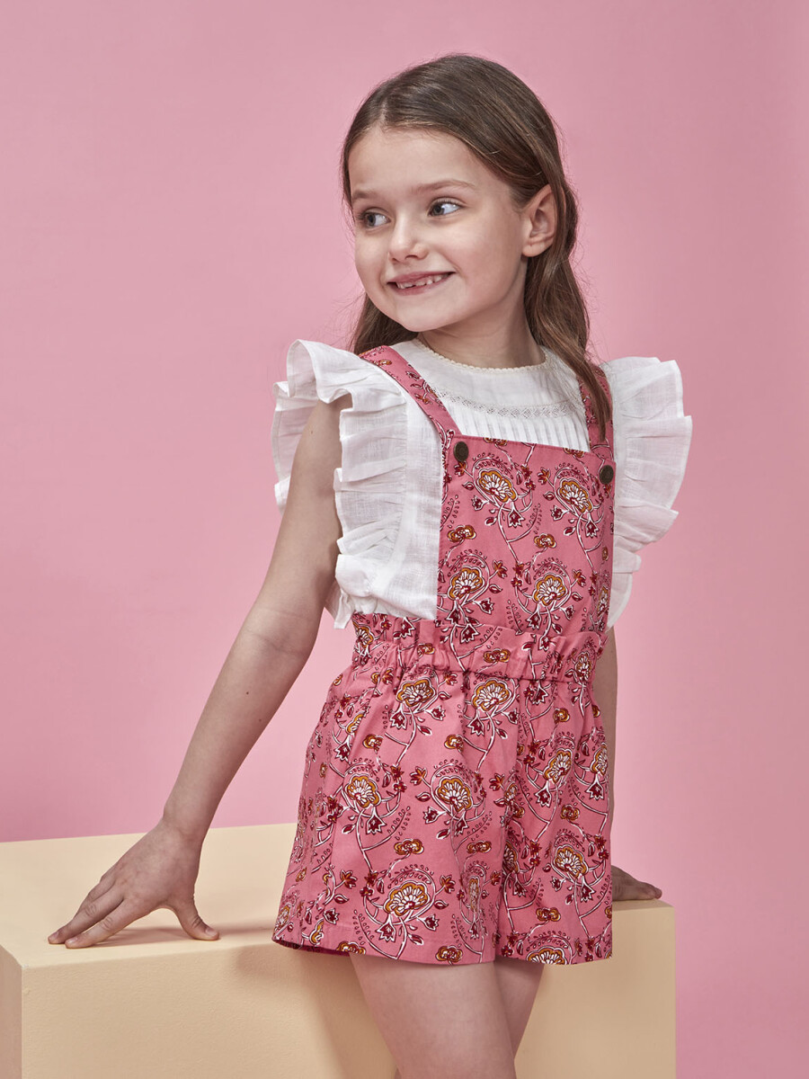Peto Estampato Indio Rosa