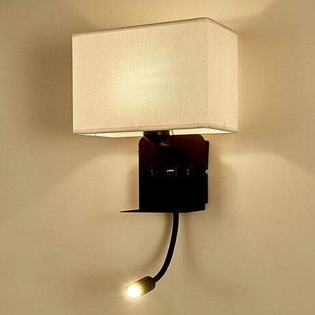 ARTEFACTO DE PARED AUSTRIA NEGRO LED Artefacto Para Pared Austria Negro