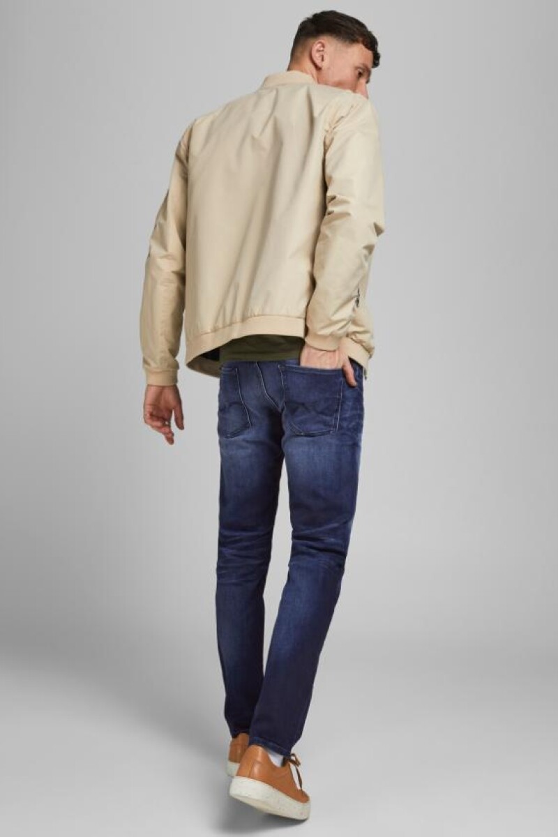 Jeans Comfort Fit "mike" Tejido índigo Blue Denim