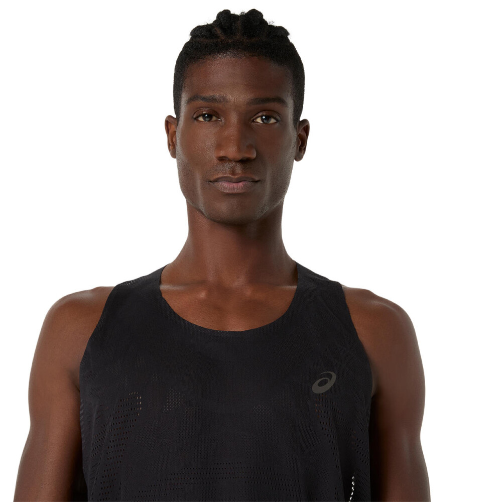 Metarun Singlet Performance Black
