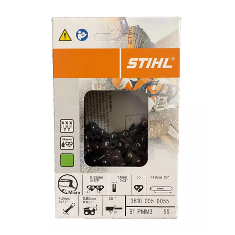 Cadena Stihl 3/8-1.3 Picco 27d + 1c.(ms210) CADENA STIHL PICCO 3/8 1.3 40/210 7029