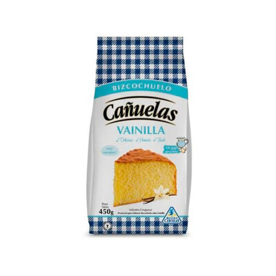 Bizcochuelo de vainilla Cañuelas Bizcochuelo Vainilla Cañuelas