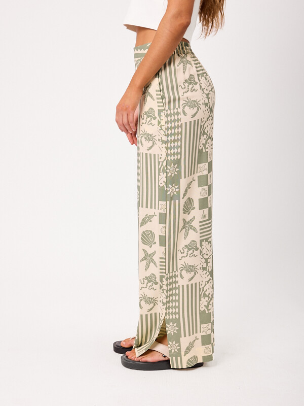 PANTALON HITRA RUSTY Verde
