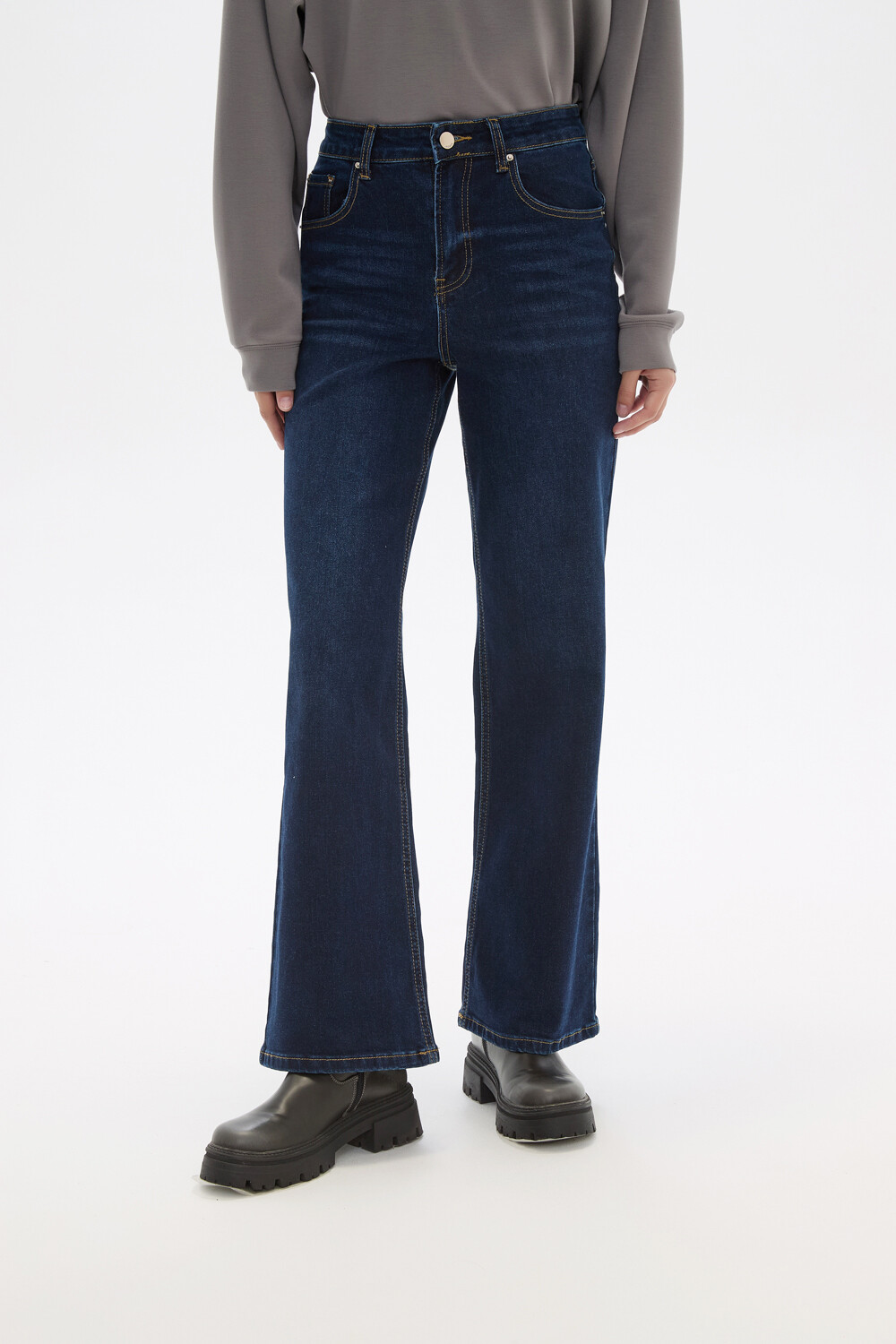 Pantalon Geilan Azul Oscuro