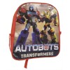 Mochila Infantil Transformers 30x24x20 Cm Para Niños Uso Escolar Y Diario Rojo