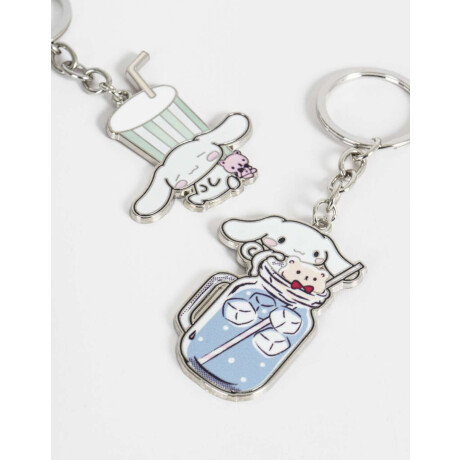 Set De Llaveros ''cinnamoroll'' Combinacion Multicolor