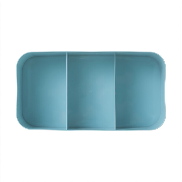 Organizador 3 divisiones azul