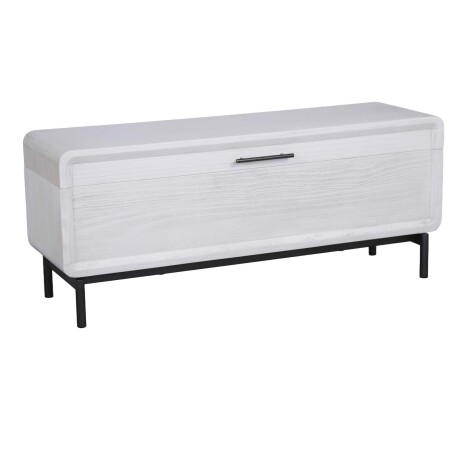 PIE DE CAMA C/BAUL MADERA BLANCO WESTBROOK