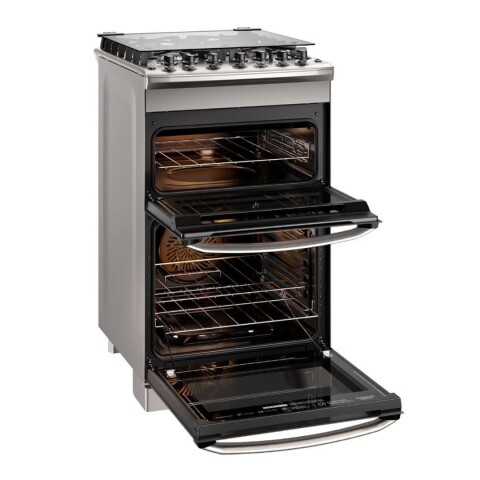 Cocina Elextrolux FE4DC 4H 2Hornos Inox Cocina Elextrolux FE4DC 4H 2Hornos Inox