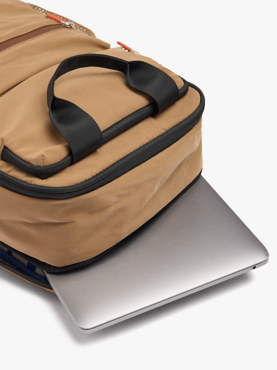 Mochila De Cabina De Nylon camel
