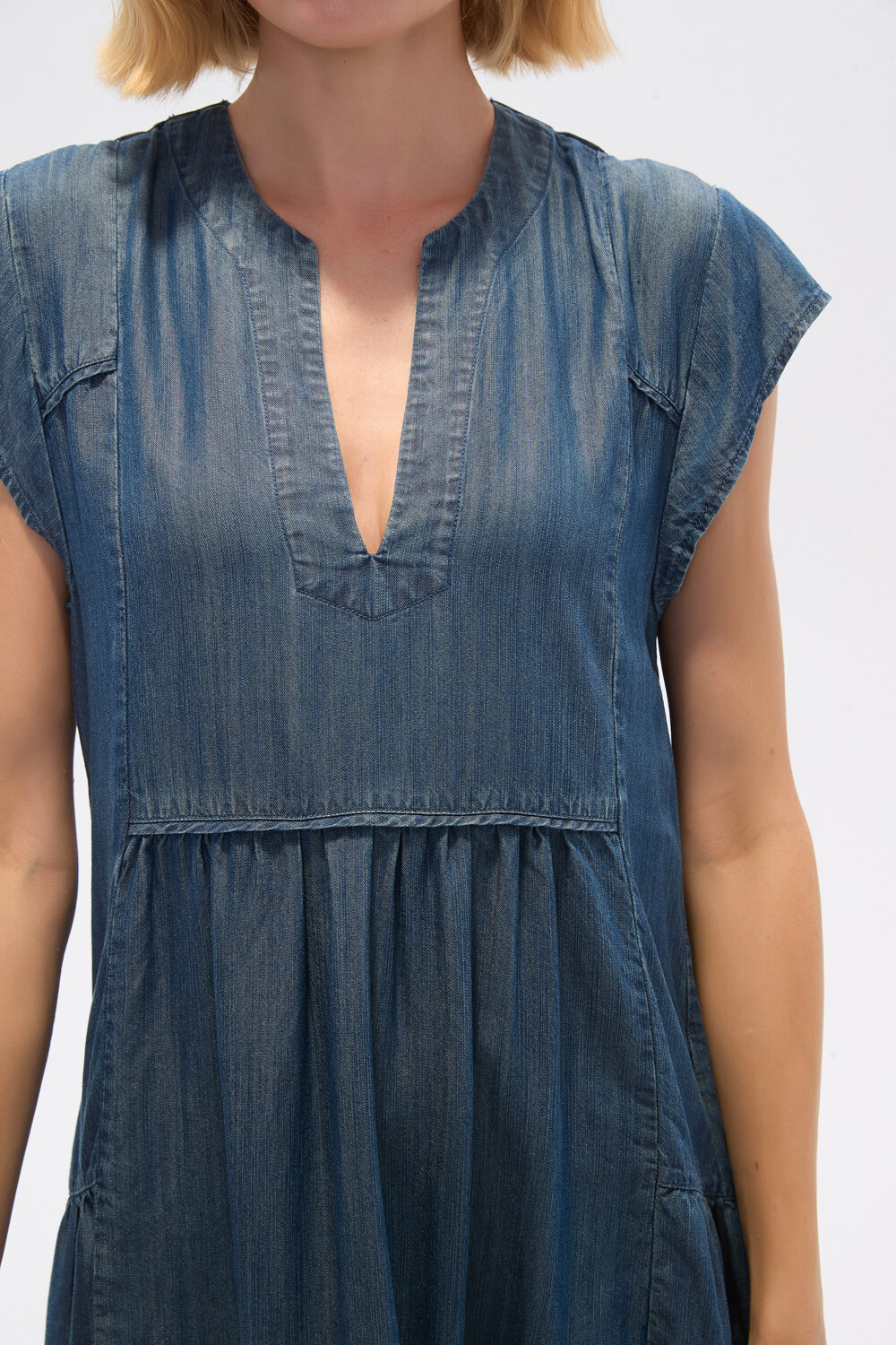 Vestido Ducla Azul Medio