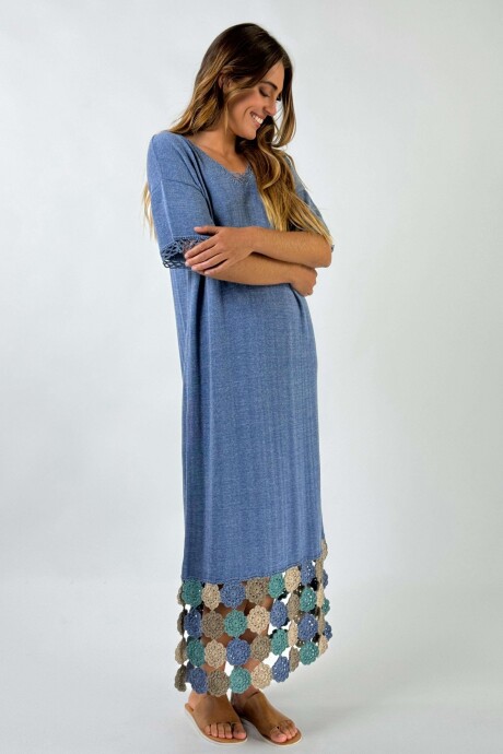 VESTIDO SAPHYRA Azul