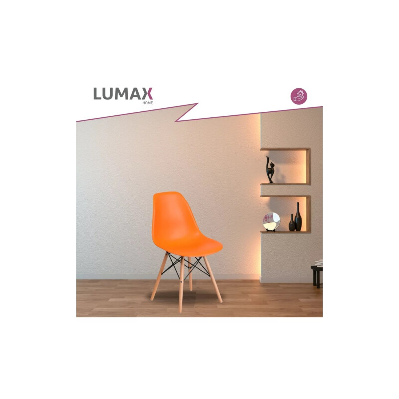 Sillas Eames Lumax Colorido Innovador Moderno Liso