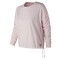 Remera de Mujer New Balance Heathertech Longsleeve Rosado