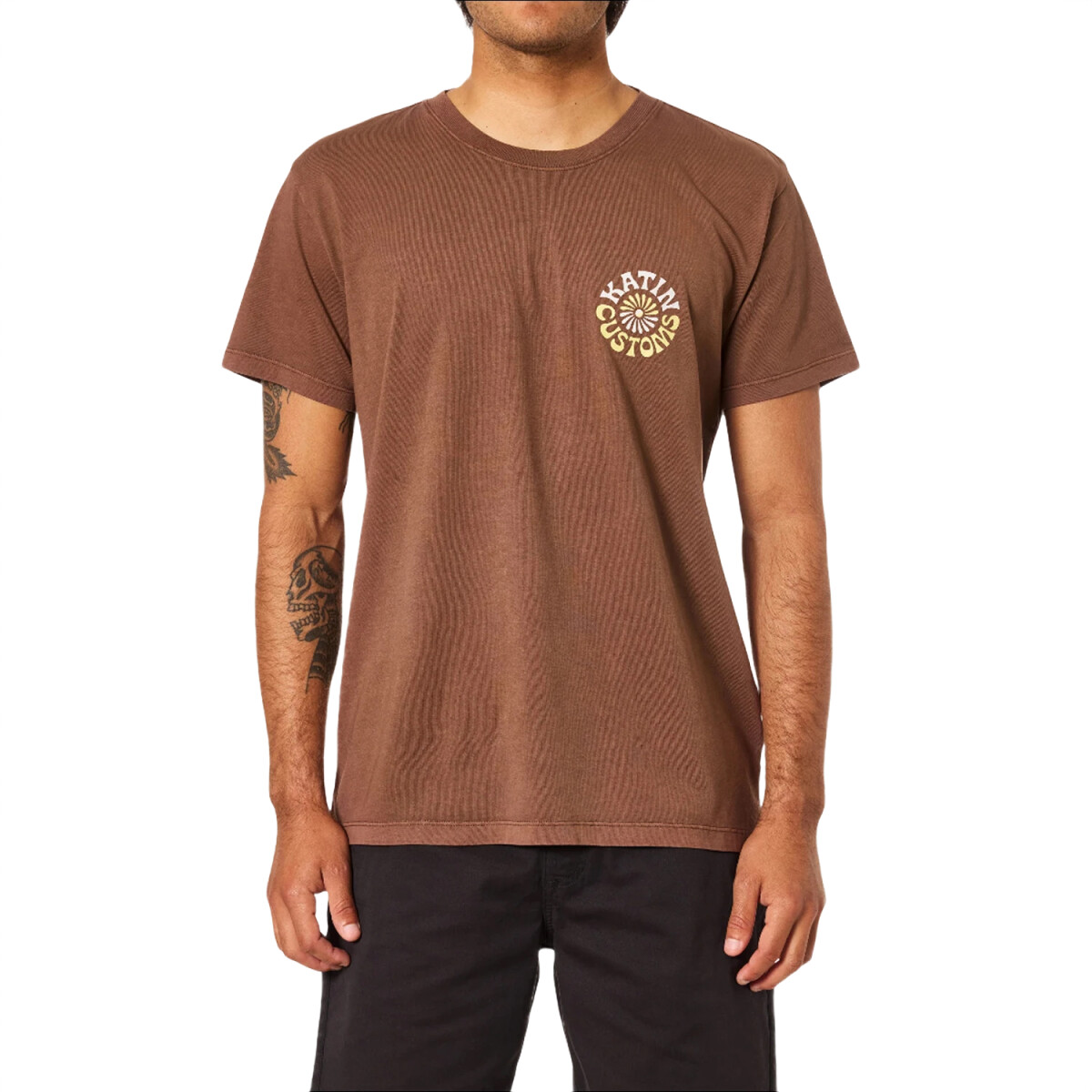 Remera Katin Twirl - Marrón 