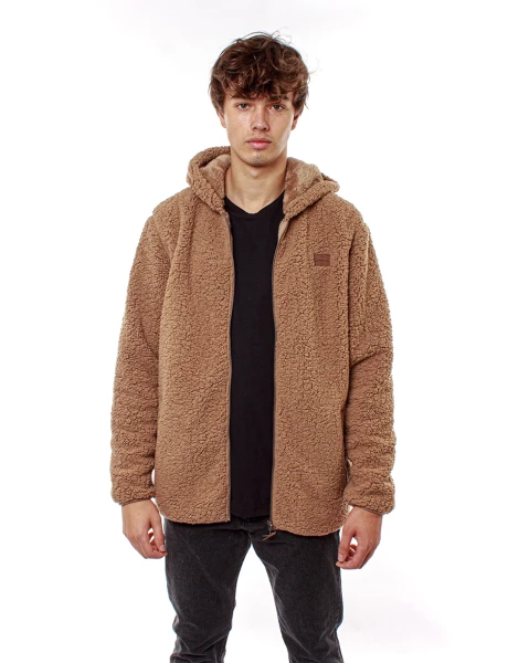 Campera O'Neill Rutile Sherpa Marrón