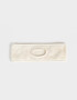 Vinchas Textiles Hair Care Vincha Textil - Blanco Crudo