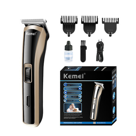 Cortadora De Pelo Eléctrica Kemei Km-719 Recargable Cortadora De Pelo Eléctrica Kemei Km-719 Recargable