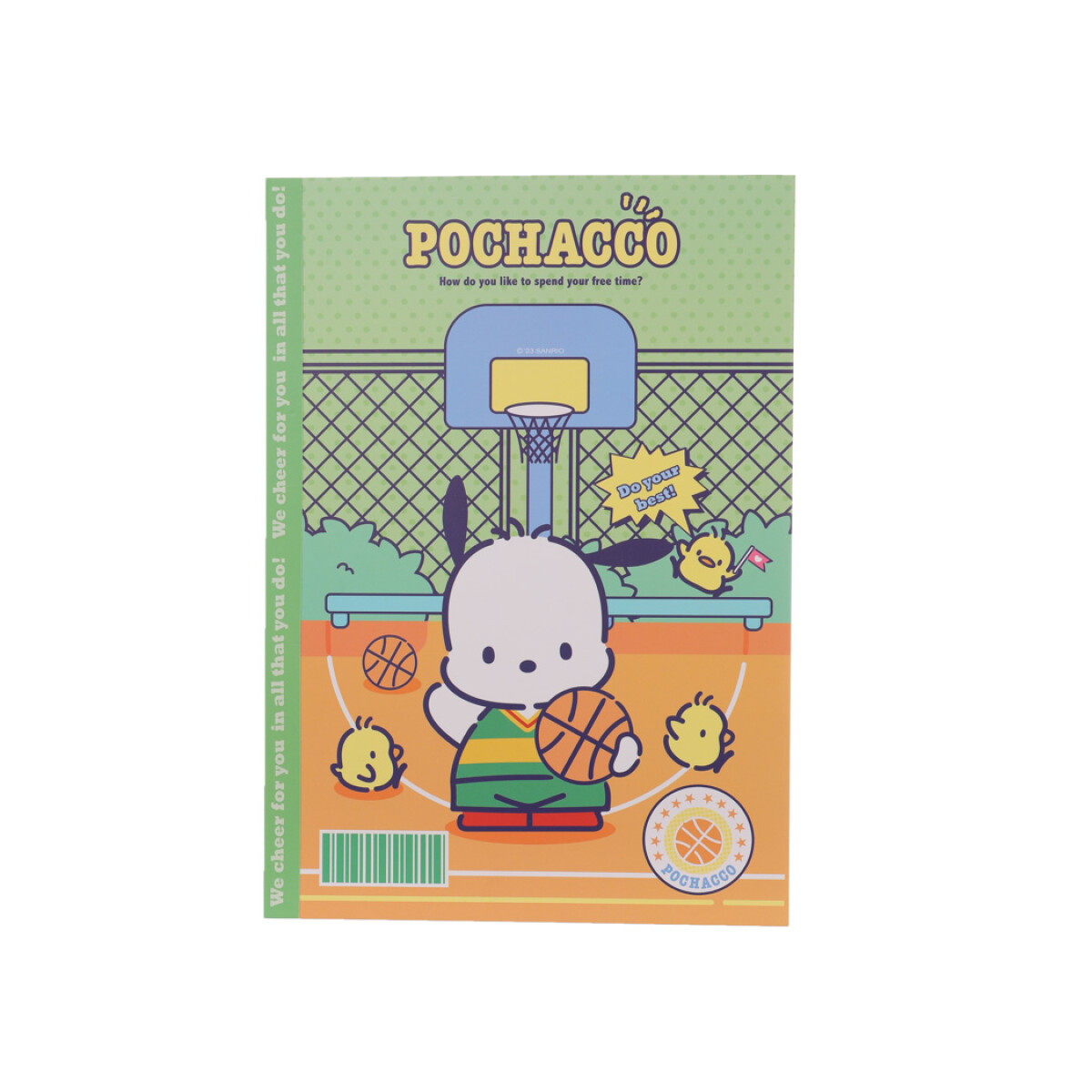 Cuaderno A5 Sanrio sports - Pochacco 