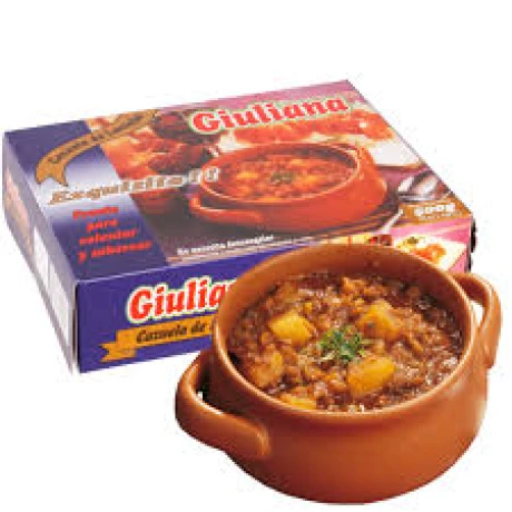 CAZUELA DE LENTEJAS GIULIANA 500 GRS CAZUELA DE LENTEJAS GIULIANA 500 GRS