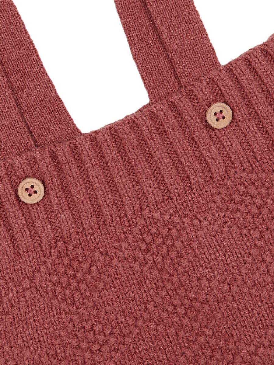 Bombacho Alto De Tirantes Punto Especial Cereza