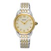 Reloj SeikoSUR562P1 para dama con correa de acero Dorado